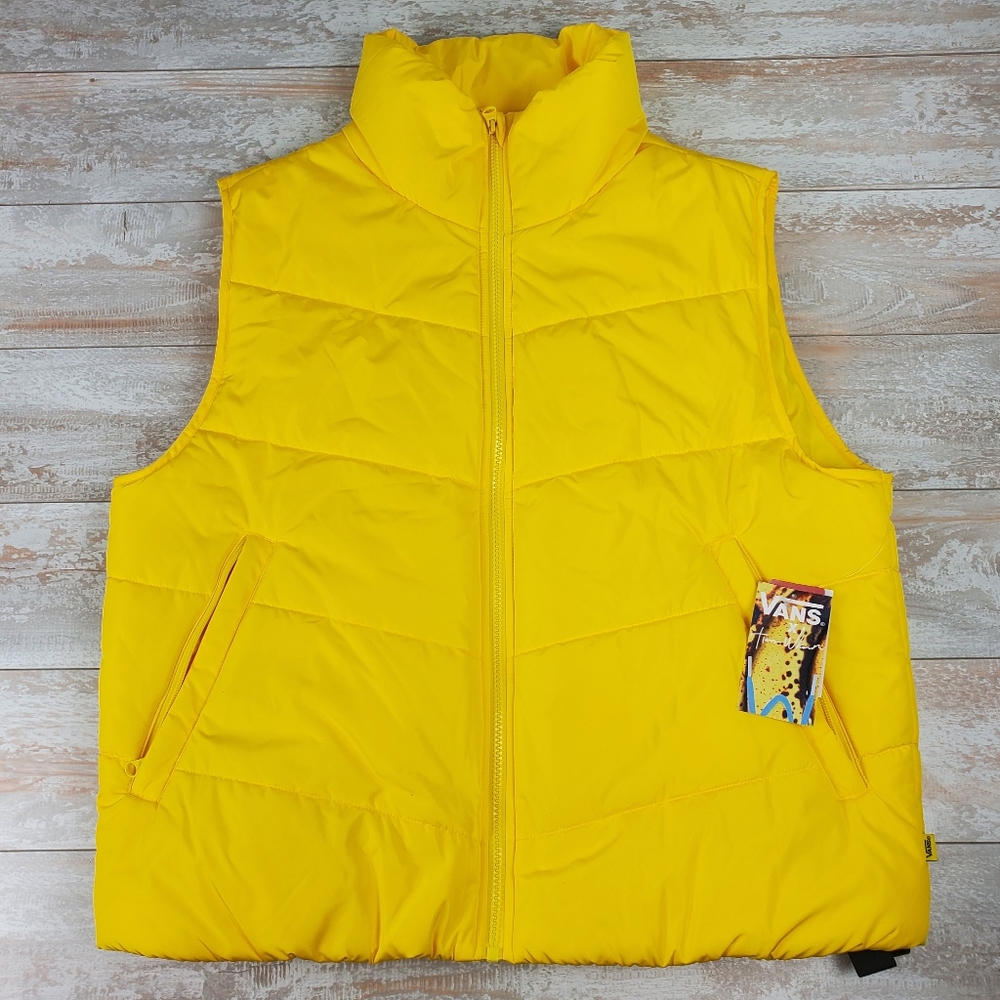 Vans X Tierra Whack Packable Puffer Vest Yellow